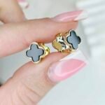 Auskarai 0,9cm.skersmuo