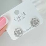 Auskarai 1cm.skersmuo