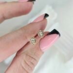 Auskarai 0,6cm.skersmuo