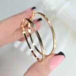 Auskarai 3,5cm.skersmuo