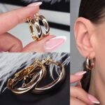 Auskarai (2cm.skersmuo)