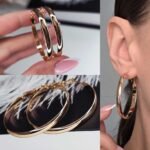 Auskarai (4cm.skersmuo)