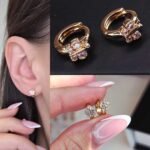 Auskarai (0,9cm.skersmuo)