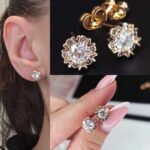 Auskarai (0,8cm.skersmuo)