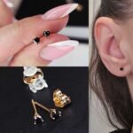 Auskarai (0,3cm.skersmuo)