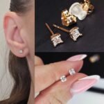 Auskarai (0,4cm.skersmuo)