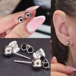 Auskarai (0,6cm.skersmuo)