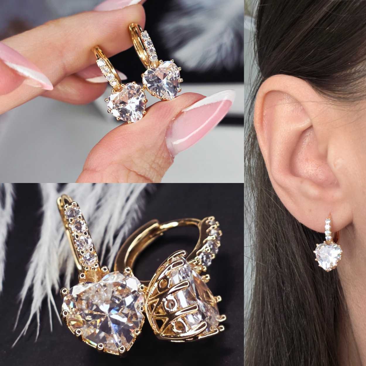 IMG_COM_202602121652146284 Auskarai ♡ - Image 1