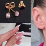 Auskarai (0,3cm.skersmuo)