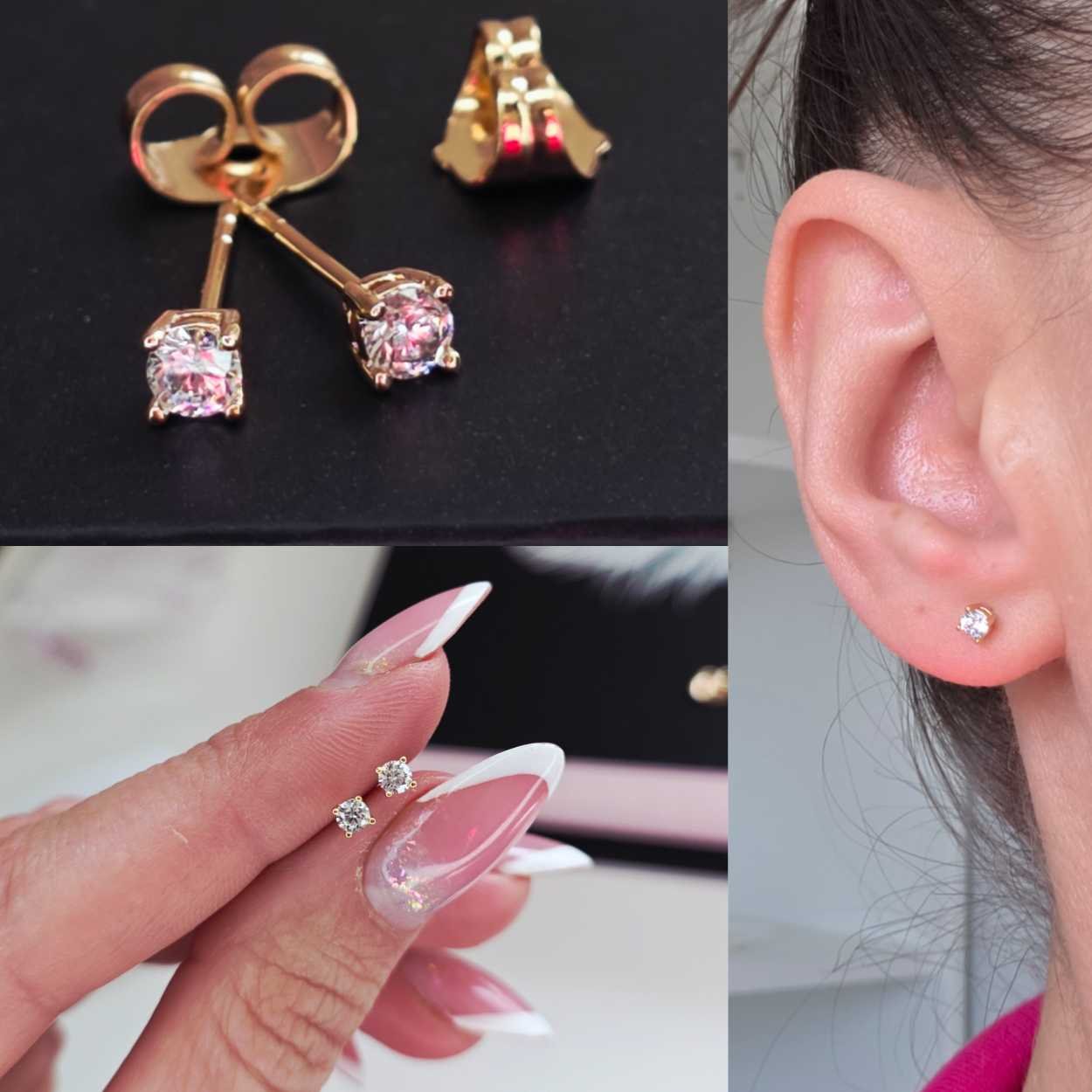 IMG_COM_202603131244523942 Auskarai (0,3cm.skersmuo) - Image 1