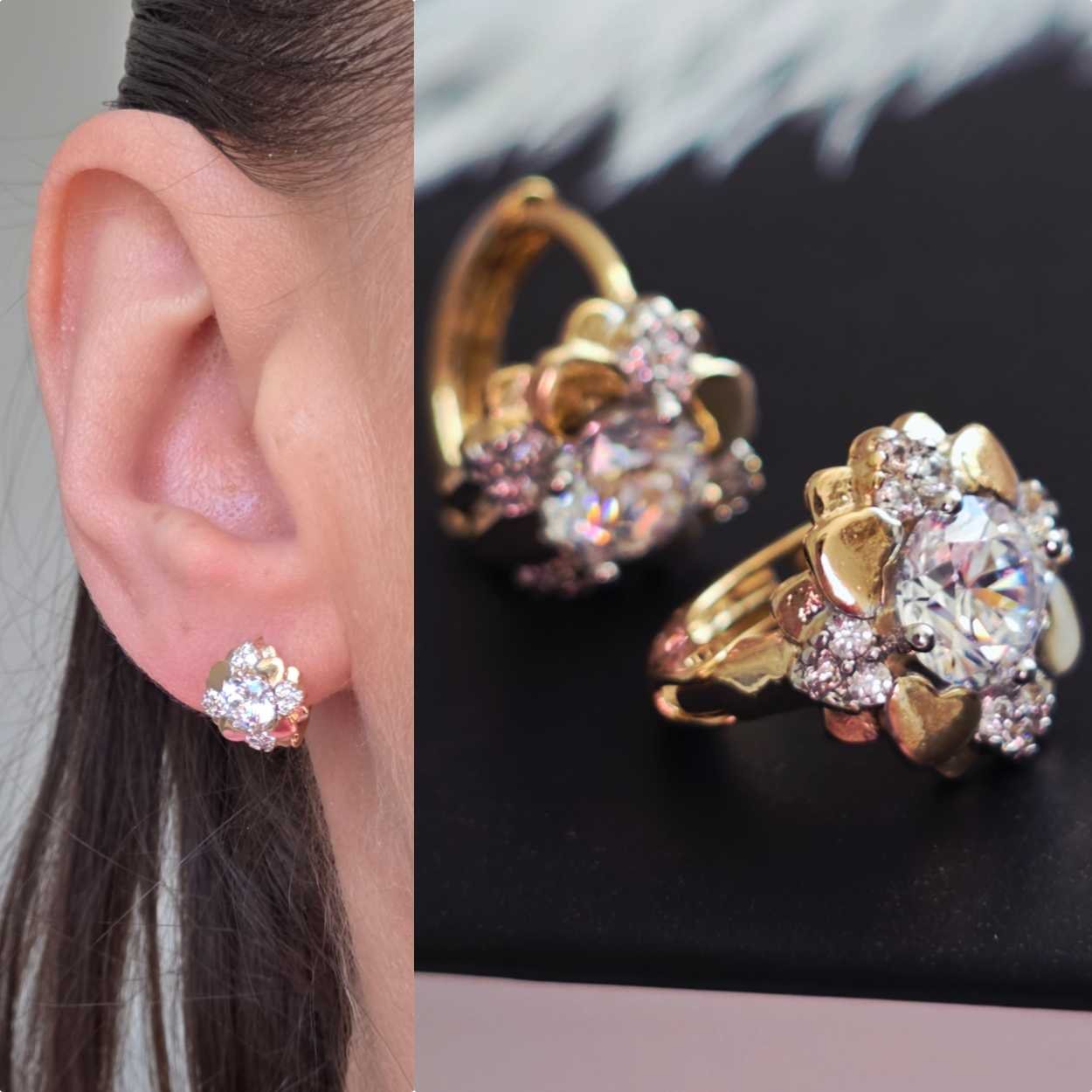 IMG_COM_202604031256447785 Auskarai „Gėlė“ - Image 1