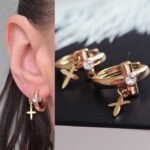 Auskarai „Kryželis“