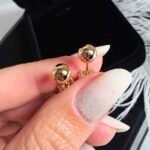 Auskarai 0,6cm.skersmuo